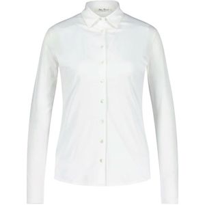 Stefan Brandt, Dames, Blouses & Shirts, Wit, Maat: L Katoen,
