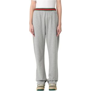 Gucci, Dames, Broeken, Grijs, Maat: XS
