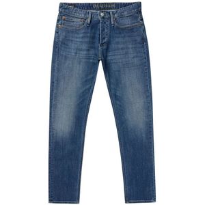 Denham, Heren, Jeans, Blauw, Maat: W30 L32