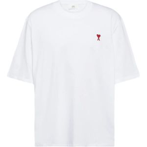 Ami Paris, Heren, Tops, Wit, Maat: S