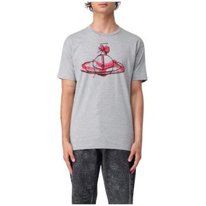 Vivienne Westwood, Heren, Tops, Grijs, Maat: S