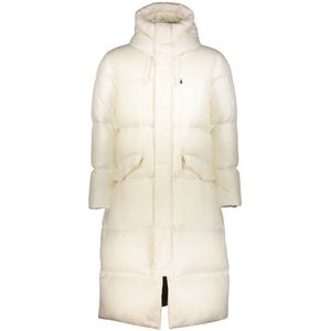 Herno, Heren, Mantels, Wit, Maat: L Zijde,