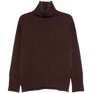 Alysi, Dames, Truien, Bruin, Maat: S Zijde,