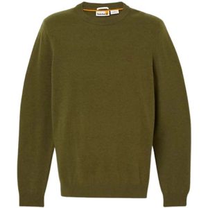 Timberland, Heren, Truien, Groen, Maat: XL Wol,