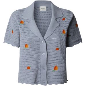Pepe Jeans, Dames, Truien, Blauw, Maat: XS