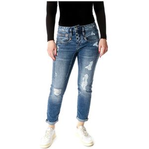 Herrlicher, Dames, Jeans, Blauw, Maat: W28