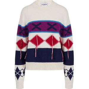 Iceberg, Dames, Truien, Veelkleurig, Maat: S Wol,