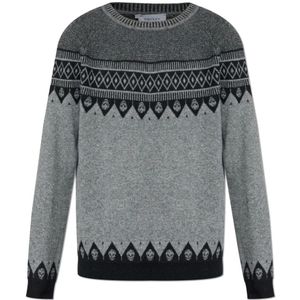 Alexander McQueen, Heren, Truien, Grijs, Maat: 2XL Wol,