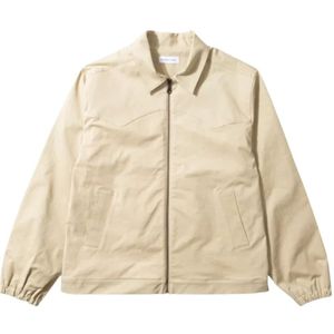 Edmmond Studios, Heren, Jassen, Beige, Maat: XL Katoen,