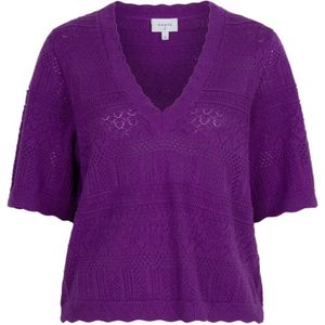 Dante 6, Dames, Truien, Paars, Maat: XS Katoen,