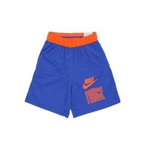 Nike Basketbalshorts Game Royal/Oranje , Blue , Heren , Maat: XS