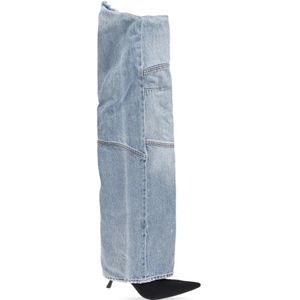 Balenciaga, Dames, Schoenen, Blauw, Maat: 37 EU Denim,