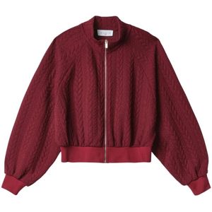 Gaëlle Paris, Dames, Sweatshirts & Hoodies, Rood, Maat: S Viscose,