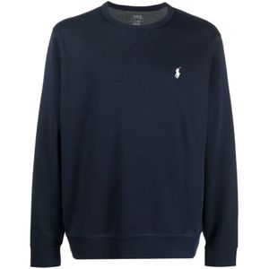 Polo Ralph Lauren, Heren, Sweatshirts & Hoodies, Blauw, Maat: XL