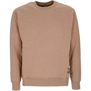 Propaganda, Heren, Sweatshirts & Hoodies, Bruin, Maat: L Katoen,