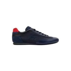 Hogan Blauwe Sneakers Ultiem Comfort Stijl , Blue , Heren , Maat: 40 EU