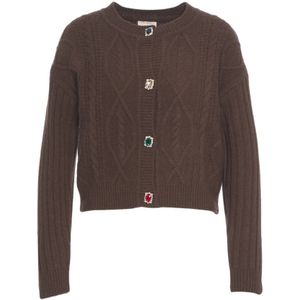 Liu Jo, Dames, Truien, Bruin, Maat: M