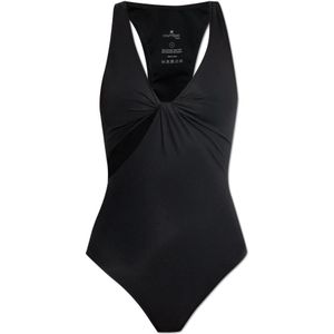 Courrèges, Dames, Badkleding, Zwart, Maat: XS Polyamide,