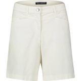 Betty Barclay - Korte Broeken - Wit - Dames - Relaxed Fit Zomerbroek met Zakken