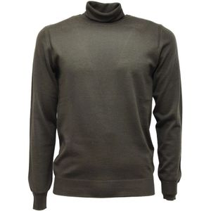 Paolo Pecora, Heren, Truien, Groen, Maat: S Wol,