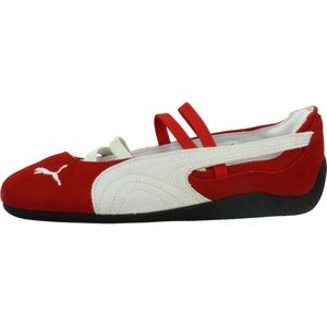 PUMA - Speedcat - Ballerina's - Zwart/Rood/Wit - Suède