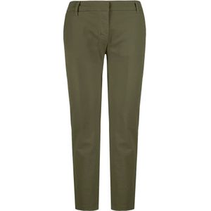 Bom Boogie - Chino Broek - Bruin - Lichtgewicht Stretch Katoenen Twill