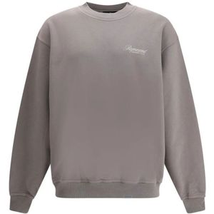 Represent, Heren, Sweatshirts & Hoodies, Grijs, Maat: S Katoen,