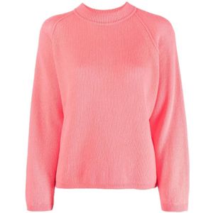 Forte Forte, Dames, Truien, Roze, Maat: S Zijde,