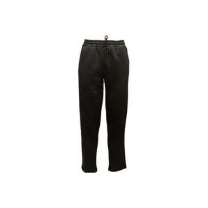 Peuterey Zwarte broek van katoenmix met elastische tailleband , Black , Heren , Maat: 2XL