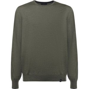 Fay, Heren, Truien, Groen, Maat: L Wol,