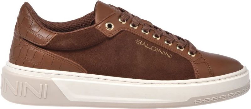 BALDININI - Sneakers Laag - Bruin - Leer - Effen
