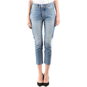 Golden Goose, Dames, Jeans, Blauw, Maat: W25 Denim,