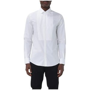 Dsquared2, Heren, Overhemden, Wit, Maat: L