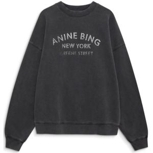 Anine Bing, Dames, Sweatshirts & Hoodies, Zwart, Maat: XS