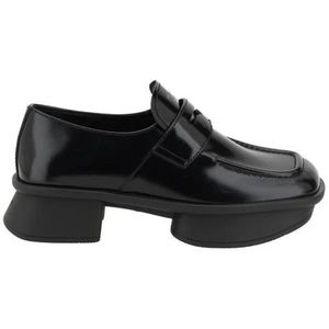Prada, Dames, Schoenen, Zwart, Maat: 37 EU Leer,