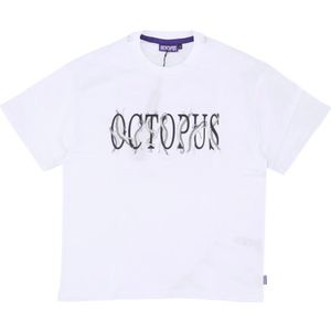 Octopus, Heren, Tops, Wit, Maat: XL Katoen,