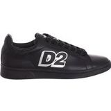 Dsquared2 Laag-top Sportieve Sneakers , Black , Heren , Maat: 43 EU