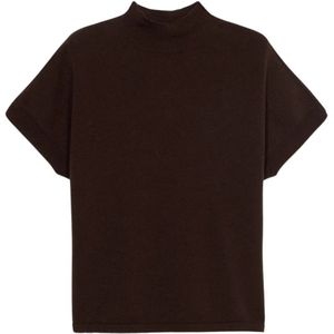 Oltre, Dames, Truien, Bruin, Maat: S/M Nylon,