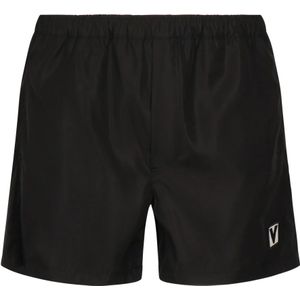 Valentino Garavani, Heren, Badkleding, Zwart, Maat: L