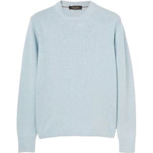Loro Piana, Heren, Truien, Blauw, Maat: 3XL Zijde,