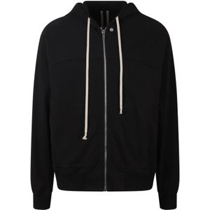 Rick Owens, Heren, Sweatshirts & Hoodies, Zwart, Maat: M Jersey,