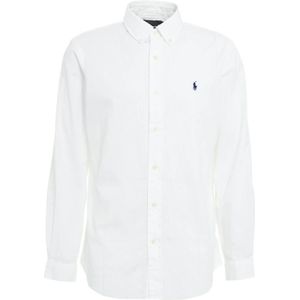 Ralph Lauren, Heren, Overhemden, Wit, Maat: XL Katoen,