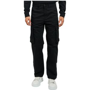 Karl Lagerfeldunisex. A3M10085 Cargo Broek Zwart (S), Casual, Katoen