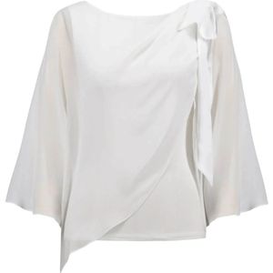 Joseph Ribkoff, Dames, Blouses & Shirts, Wit, Maat: S