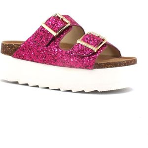 Colors of California, Dames, Schoenen, Roze, Maat: 40 EU Leer,