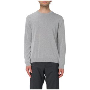 Zanone, Heren, Truien, Grijs, Maat: 3XL