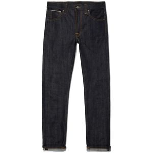 Nudie Jeans, Heren, Jeans, Zwart, Maat: W31 L32 Denim,