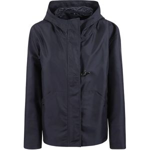 Fay, Dames, Jassen, Blauw, Maat: XL Nylon,