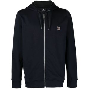 Paul Smith, Heren, Sweatshirts & Hoodies, Blauw, Maat: XL Katoen,