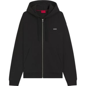 HUGO - Dapozip - T-shirt - Zwart - Katoen